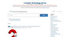 Desktop Screenshot of help.lonestartg.com